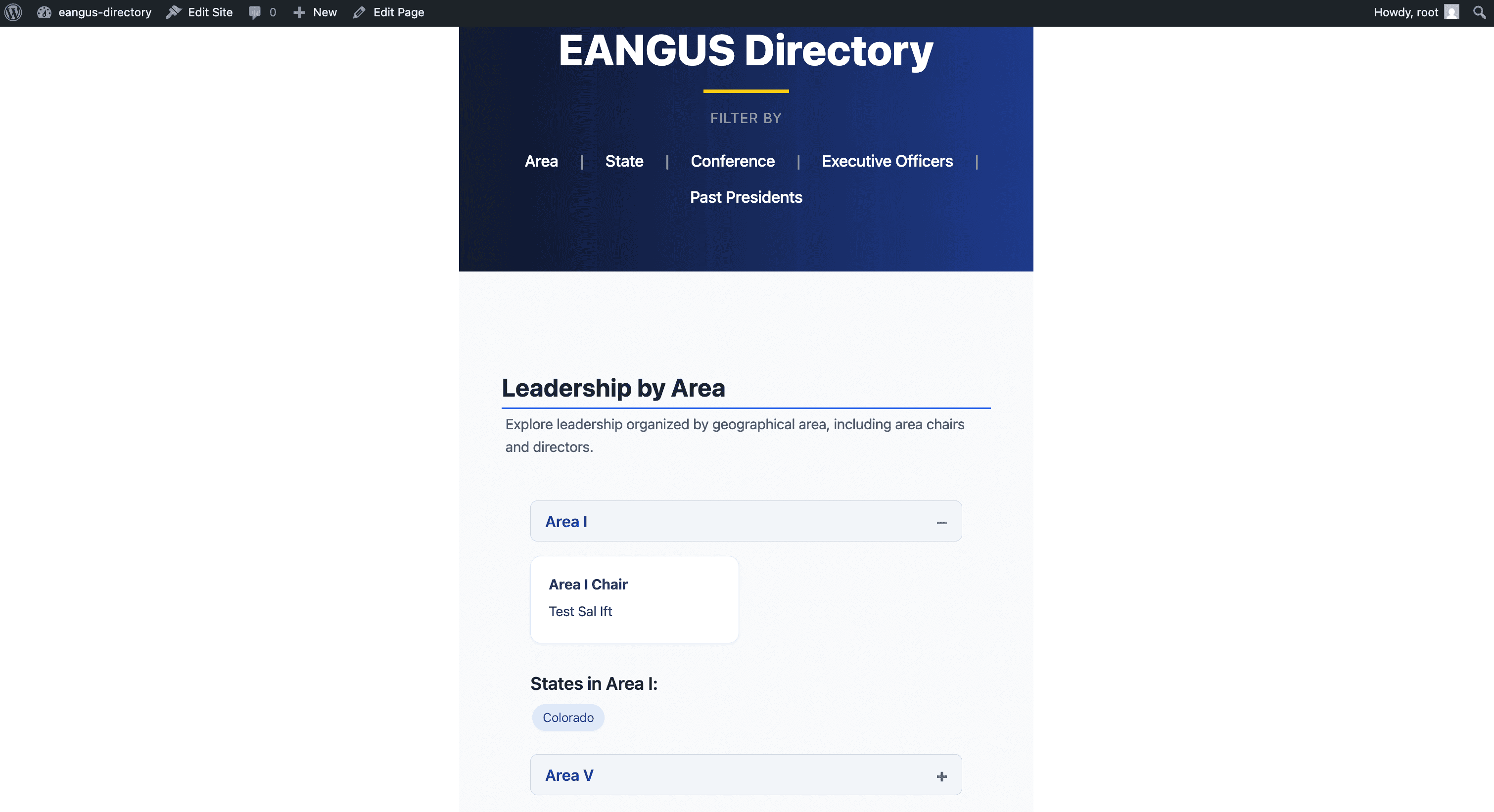 EANGUS Leadership Directory - Image 1